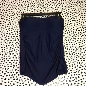 Athleta Blue Swim Tankini Top – Size Small (No Removable Straps)